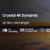 三星在印度推出 Crystal 4K 动态电视